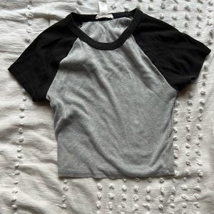 Tilly’s Black and Grey Tee